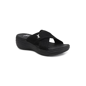 Carlton London Womens Woven Criss-Cross Comfort Wedge