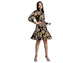 Carlton London Women39s Georgette A-Line Knee-Length Casual