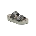 Carlton London women39s Adjustable Double Strap Platform