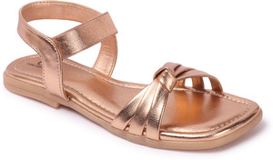 carlton london womens knotted strap flat ankle sandals women flats