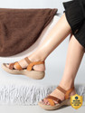 CARLTON LONDON Women's Lightweight Comfort Wedge Heel Sandals Women Wedges