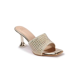 Carlton London Women Stylish Embellished Sandal with