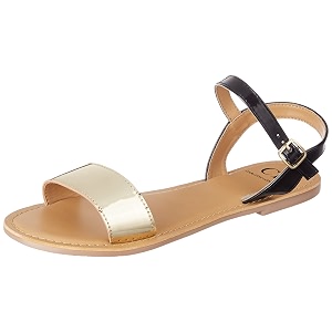 Carlton London Womens Cll-6411 Flat Sandal