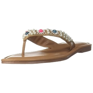 Carlton London Womens Cll-6641 Flat Sandal