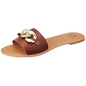 Carlton London Womens Cll-7401-a Flat Sandal