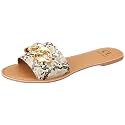 Carlton London Womens Cll-7401-a Flat Sandal