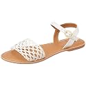 Carlton London Womens Cll-7405-a Flat Sandal