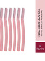 Carmesi Face Razor for Women | For Instant & Painless Hair Removal | Instant & Painless, Women (Pack of 6)