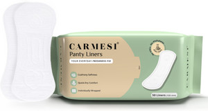 carmesi panty liners  keep you fresh  dry all-day long pantyliner pack of 50