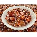 Carnelian Chips – Natural Mini Carnelian Stones, Crushed Undrilled Carnelian, Semi-Tumbled Genuine Carnelian (1 lb Bulk)
