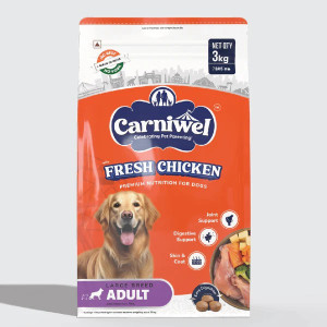 CARNIWEL Fresh Chicken Dry Dog Food for
