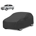 Car Cover Compatible with Amaze (Model : 2018-Till Date) with Mirror Pocket, Water Resistant, Triple Stitched, Amaze Car Cover- Grey
