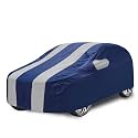 Car Cover Compatible with Amaze (Model -2025 to Till Date) with Mirror Pocket, Water Resistant, Triple Stitched, Amaze Car Cover- Navy Silver