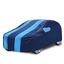 Car Cover Compatible with Amaze (Model -2025 to Till Date) with Mirror Pocket, Water Resistant, Triple Stitched, Amaze Car Cover- Navy-Blue