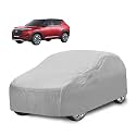 Car Cover Compatible with Elevate with Mirror Pocket, Water Resistant, Triple Stitched, Elevate Car Cover- Plain Silver