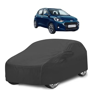 car cover compatible with i10 nios with mirror pocket water resistant triple stitched i10 nios car cover- grey