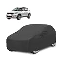 Car Cover Compatible with Kia Sonet with Mirror Pocket, Water Resistant, Triple Stitched, Sonet Car Cover- Grey