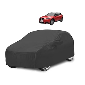 car cover compatible with kick with mirror pocket water resistant triple stitched kick car cover- grey