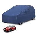 Car Cover Compatible with Kick with Mirror Pocket, Water Resistant, Triple Stitched, Kick Car Cover- Plain Navy