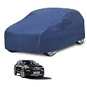 Car Cover Compatible with Kiger with Mirror Pocket, Water Resistant, Triple Stitched, Kiger Car Cover- Plain Navy