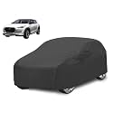 Car Cover Compatible with Magnite with Mirror Pocket, Water Resistant, Triple Stitched, Magnite Car Cover- Grey