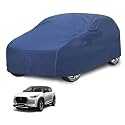 Car Cover Compatible with Magnite with Mirror Pocket, Water Resistant, Triple Stitched, Magnite Car Cover- Plain Navy