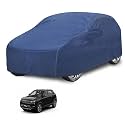 Car Cover Compatible with Mahindra Xuv 300 with Mirror Pocket, Water Resistant, Triple Stitched, Xuv 300 Car Cover- Plain Navy