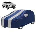 Car Cover Compatible with Mahindra XUV 3XO with Mirror Pocket, Water Resistant, Triple Stitched, XUV 3XO Car Cover- Plain Silver