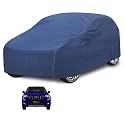 Car Cover Compatible with Mahindra Xuv 700 with Mirror Pocket, Water Resistant, Triple Stitched, Xuv 700 Car Cover- Plain Navy