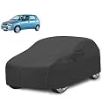 Car Cover Compatible with Maruti Alto 800 (Model : 2014-2019) with Mirror Pocket, Water Resistant, Triple Stitched, Alto 800 Car Cover- Grey