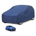 Car Cover Compatible with Maruti Celerio with Mirror Pocket, Water Resistant, Triple Stitched, Celerio Car Cover- Plain Navy