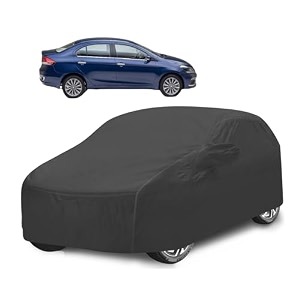 car cover compatible with maruti ciaz with mirror pocket water resistant triple stitched ciaz car cover- grey