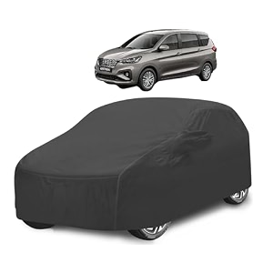 car cover compatible with maruti ertiga model  2019-till date with mirror pocket water resistant triple stitched ertiga car cover- grey