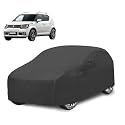 Car Cover Compatible with Maruti Ignis with Mirror Pocket, Water Resistant, Triple Stitched, Ignis Car Cover- Grey