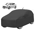 Car Cover Compatible with Maruti Swift 2024 with Mirror Pocket, Water Resistant, Triple Stitched, Swift Car Cover- Grey