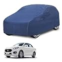 Car Cover Compatible with Maruti Swift Dzire (Model : 2017-Till Date) with Mirror Pocket, Water Resistant, Triple Stitched, Dzire Car Cover- Plain Navy