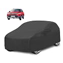 Car Cover Compatible with Maruti Vitara Brezza (Model : 2015-2021) with Mirror Pocket, Water Resistant, Triple Stitched, Brezza Car Cover- Grey