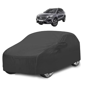 car cover compatible with mg astor with mirror pocket water resistant triple stitched astor car cover- grey