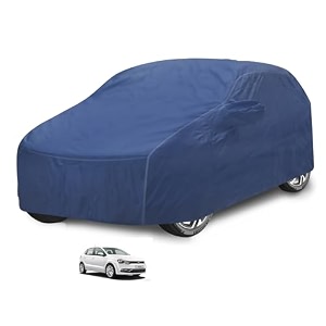 car cover compatible with polo with mirror pocket water resistant triple stitched polo car cover- plain navy