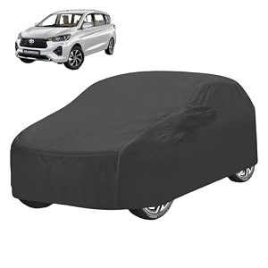 car cover compatible with rumion with mirror pocket water resistant triple stitched rumion car cover- grey