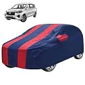 Car Cover Compatible with Rumion with Mirror Pocket, Water Resistant, Triple Stitched, Rumion Car Cover- Navy-Red