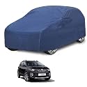 Car Cover Compatible with Triber with Mirror Pocket, Water Resistant, Triple Stitched, Triber Car Cover- Plain Navy