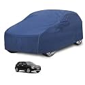 Car Cover Compatible with Venue with Mirror Pocket, Water Resistant, Triple Stitched, Venue Car Cover- Plain Navy