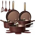CAROTE Cookware Sets, Pots and Pans Set Non Stick, 16pcs