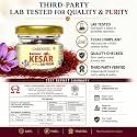 Carousel Original Kashmiri Mongra Kesar | A-Grade Pure Saffron Threads | Rich Aroma Natural Color and Authentic Flavor for Milk Tea Kheer Biryani Sweets Desserts Cooking and Pooja Use | 5 Gram