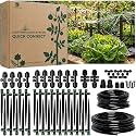 CARPATHEN Quick Connect Drip Irrigation System Kit with Sprinkler, 100 feet