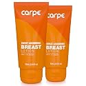 Carpe No-Sweat Breast (Pack of 2) - Helps Keep Your Breasts and Skin Folds Dry - Sweat Absorbing Lotion - Helps Control Under Breast Sweat - Great For Chafing and Stain Prevention