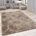 Handmade 3D Edge Collection Microfiber &amp; Polyester Silk Touch Rugs, Size 8x10 feet