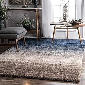 modern soft shaggy rugs fluffy home decorative for living room 2-inch thick carpet size 6x8 feet
