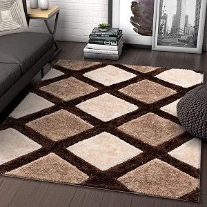 modern soft shaggy rugs fluffy home decorative carpet for living room 2-inch thick carpet size 2x6 feet runner